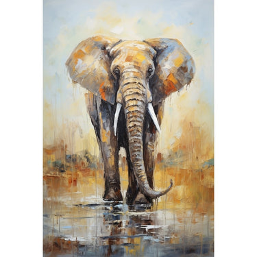 Elephant Art Canvas